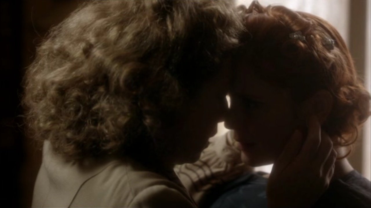 Upstairs Downstairs Lesbian Scene (2x03)